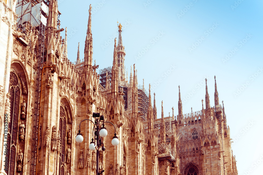 Milan Cathedra, Domm de Milan is the cathedral church, Italy