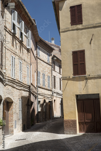 Montefano (Macerata, Marches, Italy), historic town