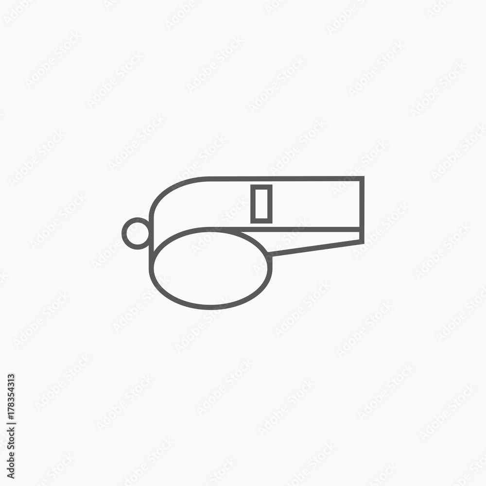whistle icon