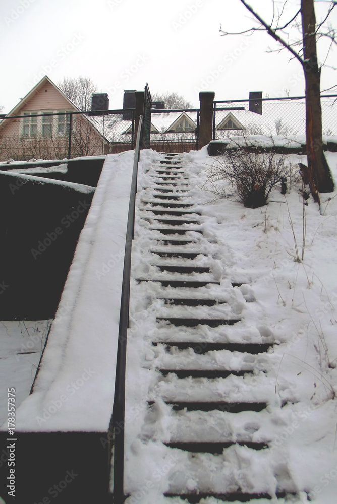 Obraz premium Winter conditions