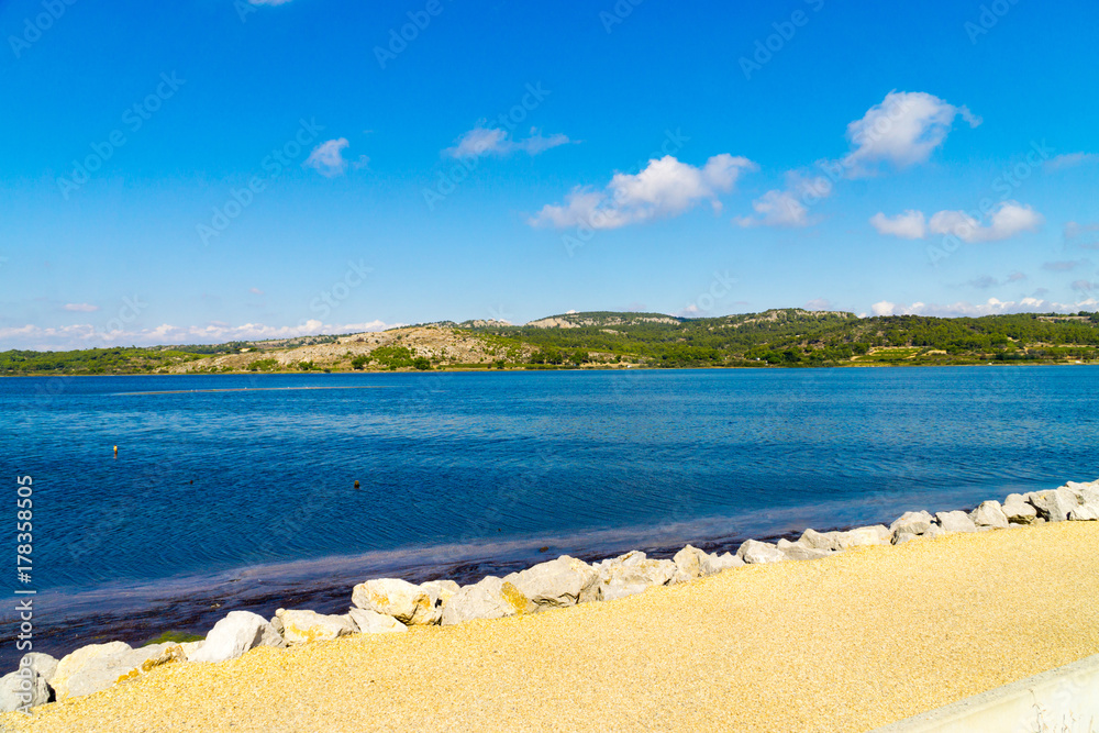 Blick auf den grossen Teich 