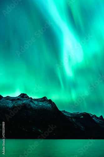 Northern lights in Tromsø, Norway