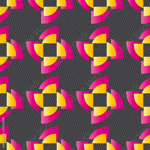 Ornament pattern vector tile