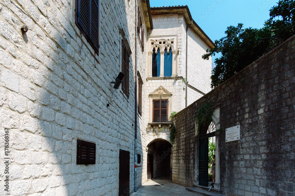 Streets of Old town of Kotor
