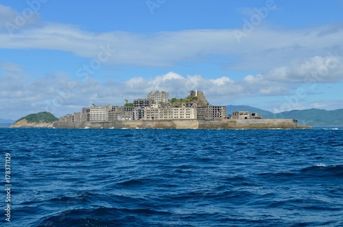 日本 長崎県 端島 軍艦島 世界遺産 Hashima Island Gunkanjima Battleship Island