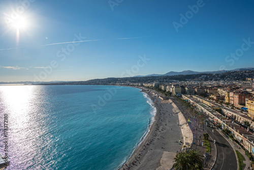 Wallpaper Mural azure coast of the French city of Nice Torontodigital.ca