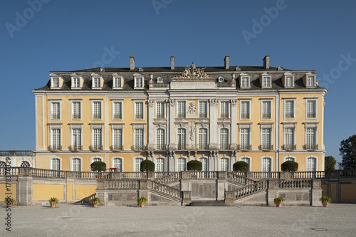 The Baroque Augustusburg Castle is one of the first important creations of Rococo in Bruhl near Bonn, North Rhine Westphalia - Germany. Since 1984 it is in the list of World Heritage Site. © LAURA