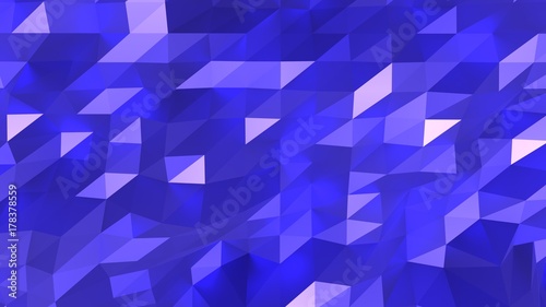 Dark BLUE triangle background. Glitter abstract illustration with an elegant design. The polygonal design .