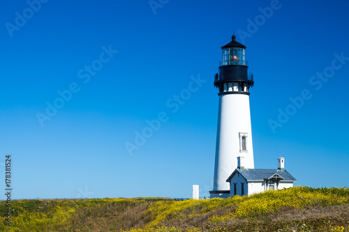 Yaquina Head Lighthouse  Oregon  USA