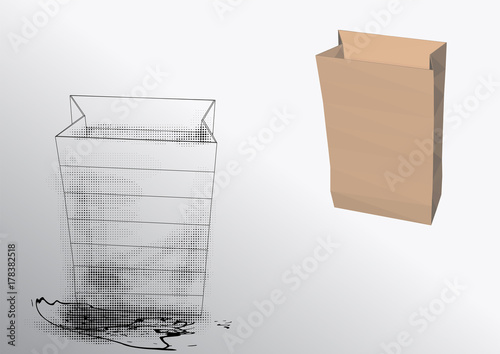 cardboard package