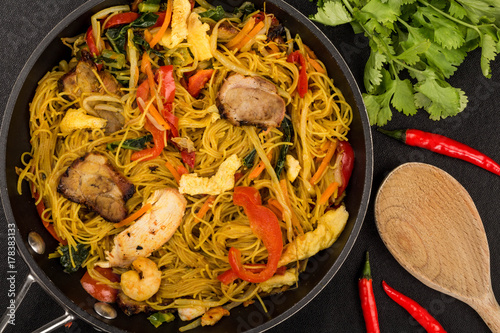 Photography Chinese Style Asian Spicy Singapore Noodles