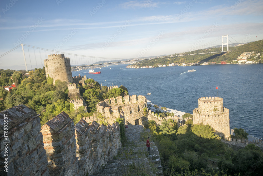 Naklejka premium Rumeli Castle in Istanbul, Turkey