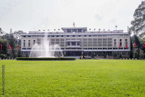 Reunification Palace (Independence Palace) in Ho Chi Minh City former Saigon