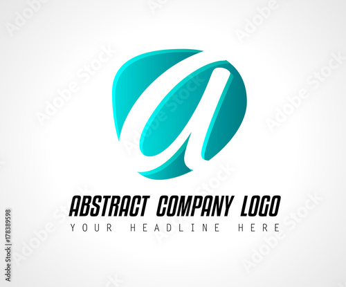 Creative Logo letter A design for brand identity  company profile or corporate logos