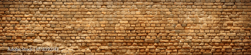 Brick wall wide background