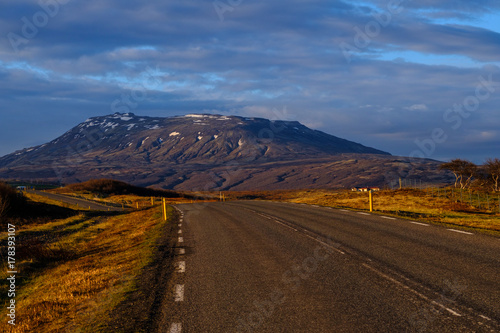 Beautiful road in a national park