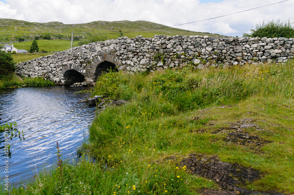 Bridge at Maam, Connemara, County Galway, used in the 1952 film 