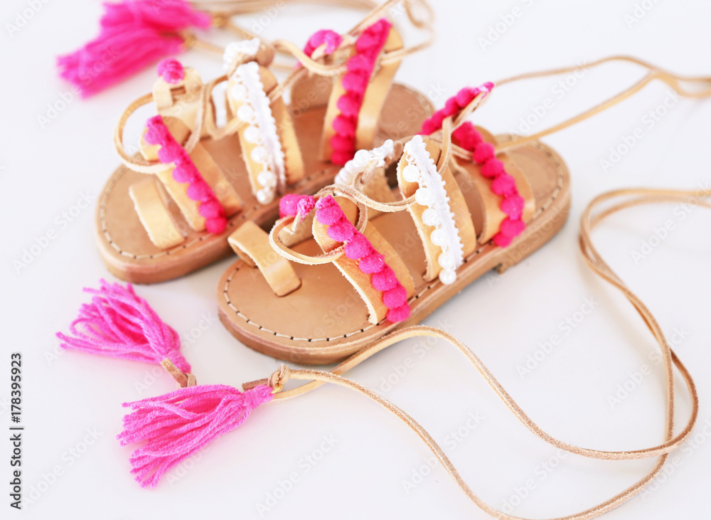 greek leather sandals for girls - shoes for kids advertisement greek leather sandals for girls - shoes for kids advertisement