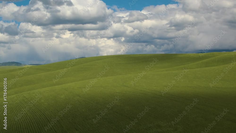 Aerial shot of a field during daytime Aerial shot of a field during daytime