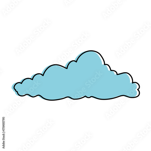 cloud sky silhouette icon