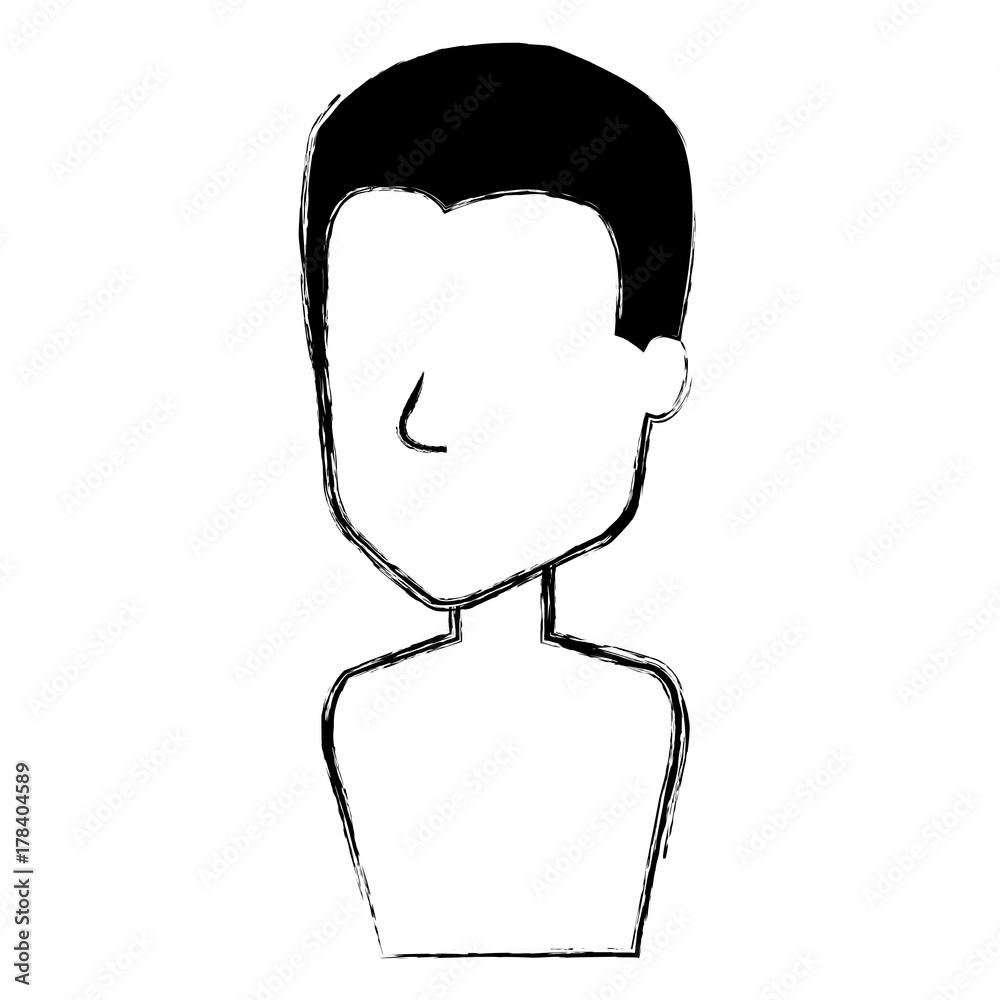 young man shirtless avatar character young man shirtless avatar character