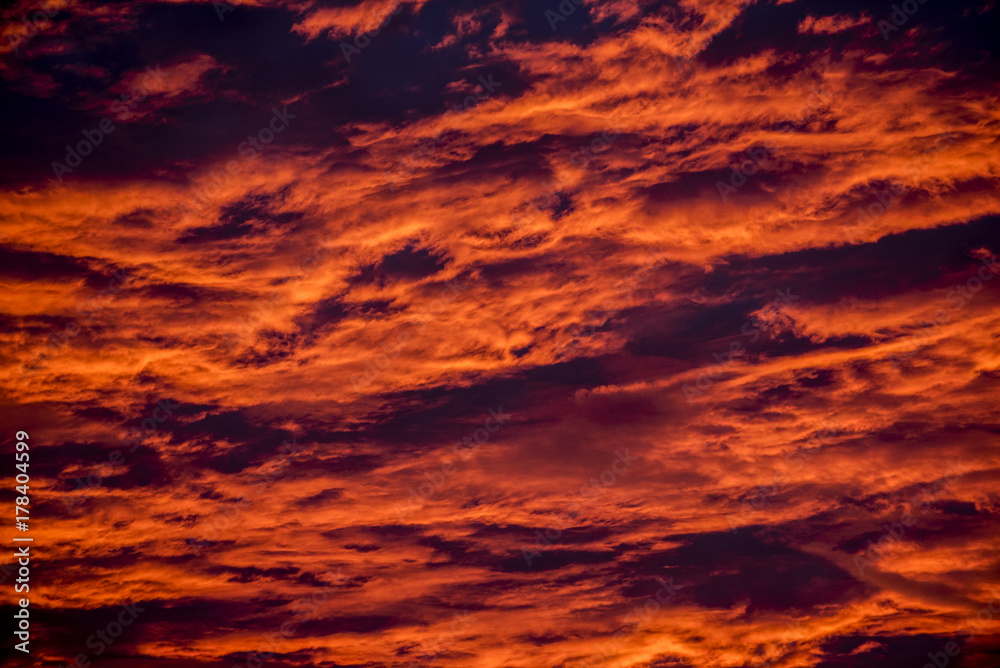 Fototapeta premium Abendhimmel