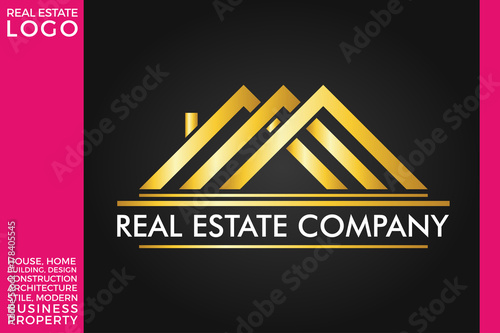 Real Estate, Building, Construction and Architecture Logo Vector Design Eps 10