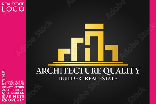 Real Estate, Building, Construction and Architecture Logo Vector Design Eps 10