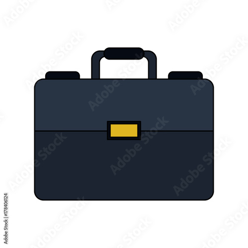 business briefcase icon image vector illustration design 