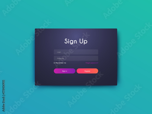Vector Illustration of screens and web concept