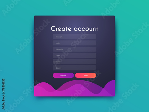 Vector Illustration of screens and web concept