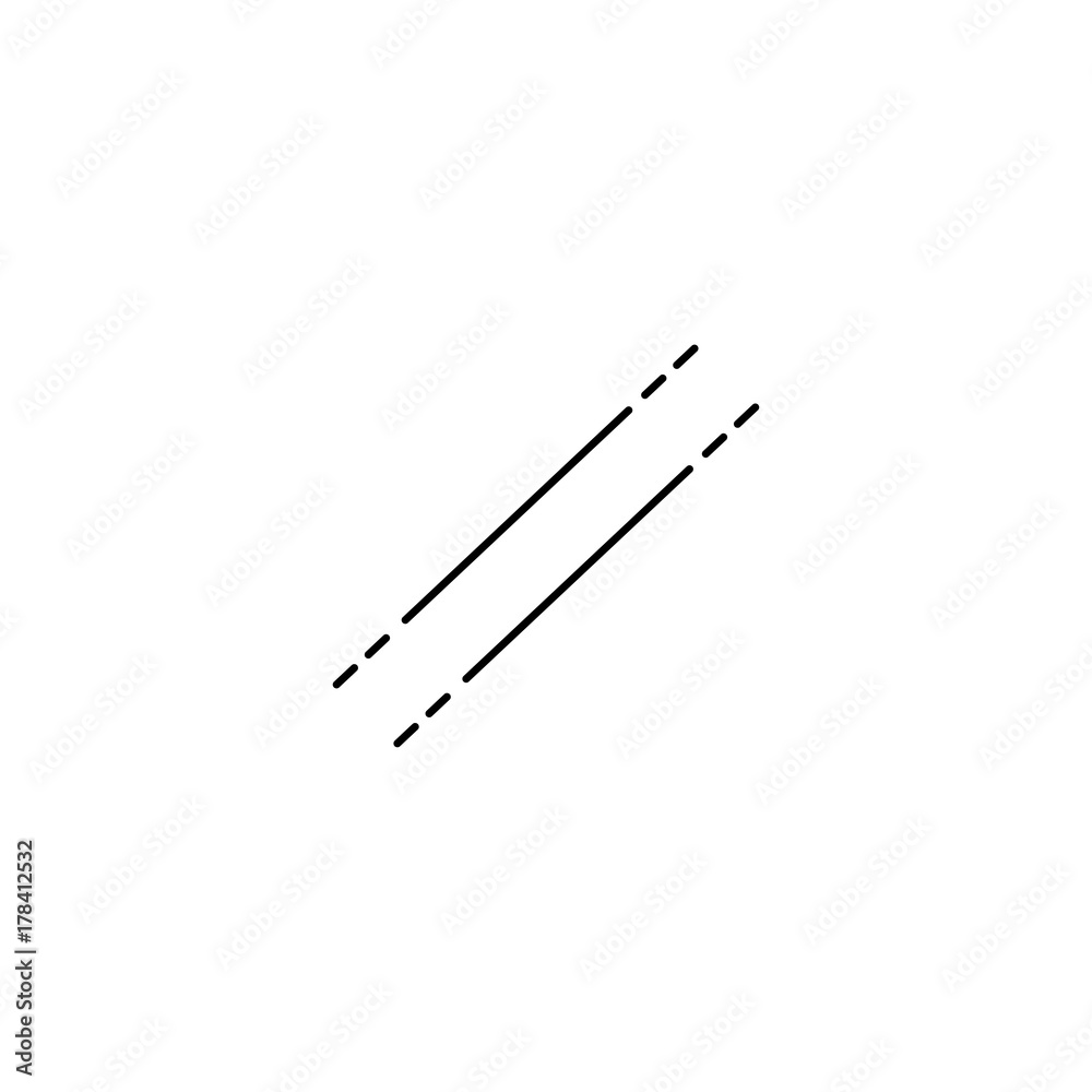 parallel line icon parallel line icon