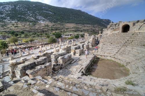 Odeon (Bouleuterion), Ancient City of Ephesus, Turkey.