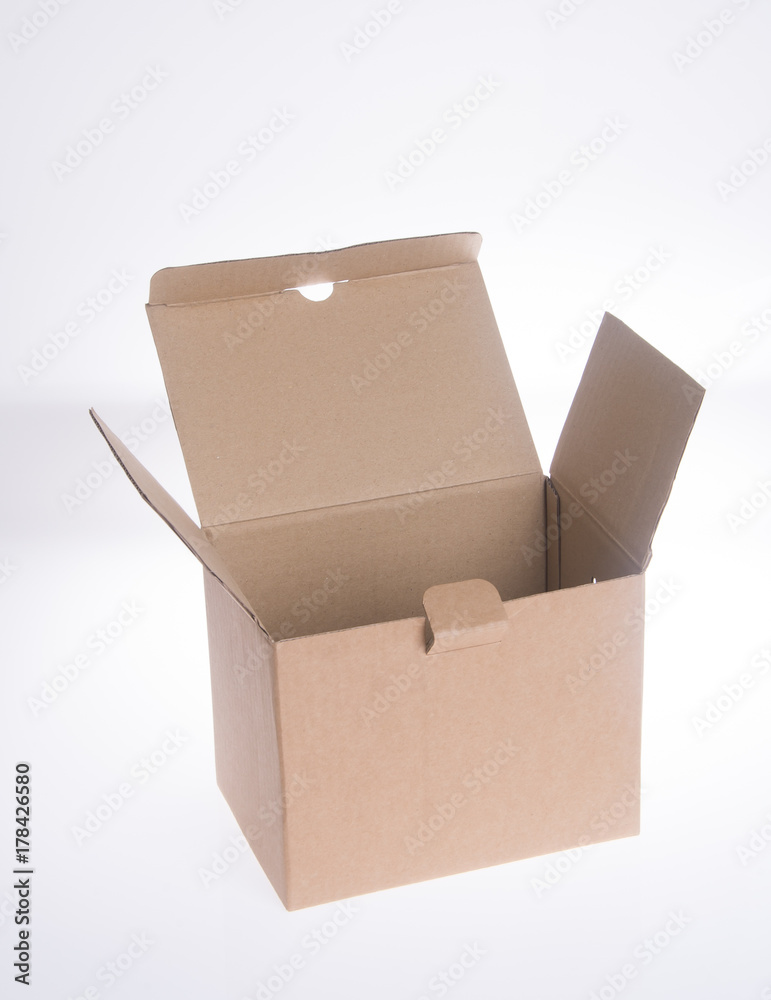 box. cardboard box on the background box. cardboard box on the background