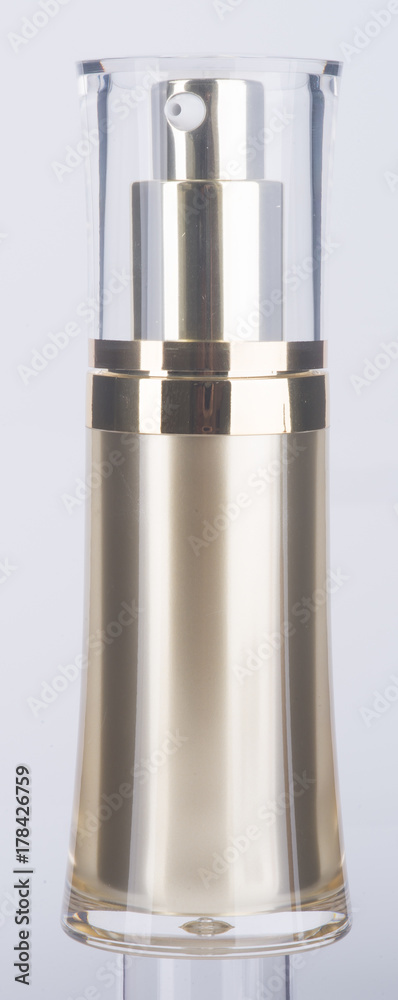 bottle. cosmetics bottle on the background bottle. cosmetics bottle on the background