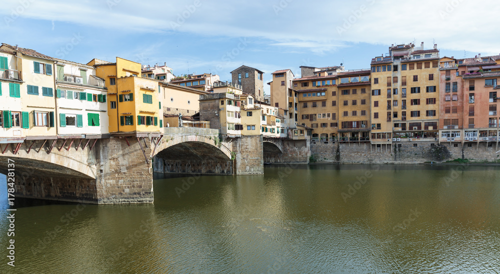 Ponte Vecchio in Florence , Italy