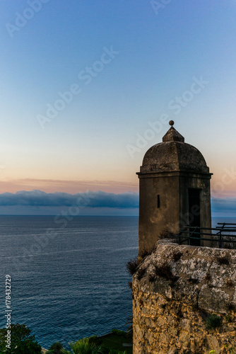 View on the Mediterranean sea from the hills of Monaco - 3