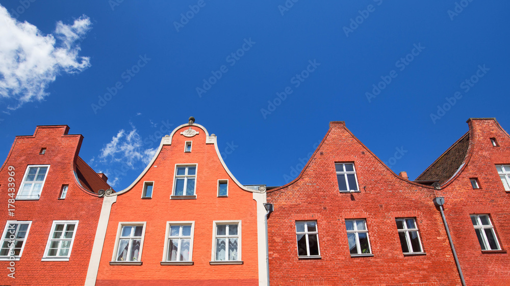 Fototapeta premium Potsdam / (Hollandisches Viertel) / traditional architecture