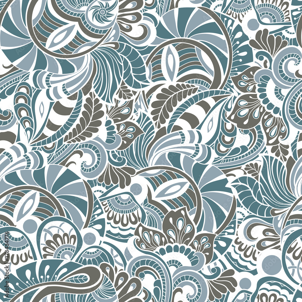 Seamless paisley pattern. Vector background for textile, print, wallpapers, wrapping.