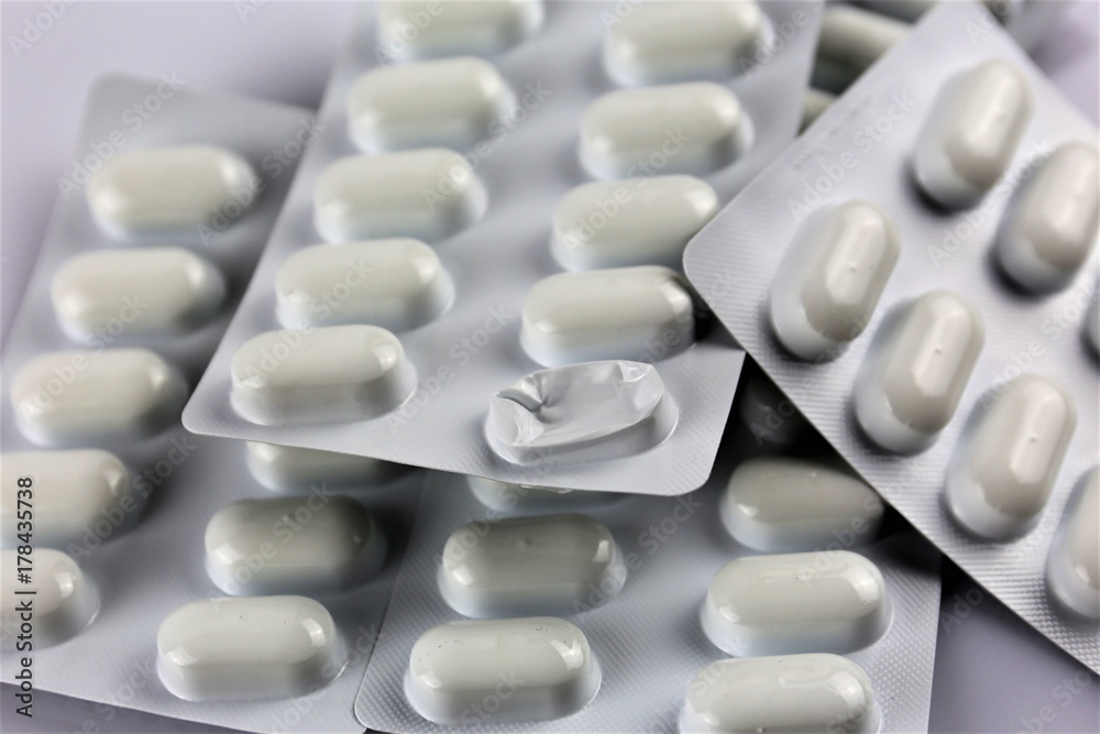 An concept image of tablets abuse - drugs An concept image of tablets abuse - drugs