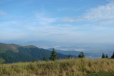 early morning on the Borzhava ridge.
