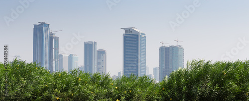 General view of the modern Dubai