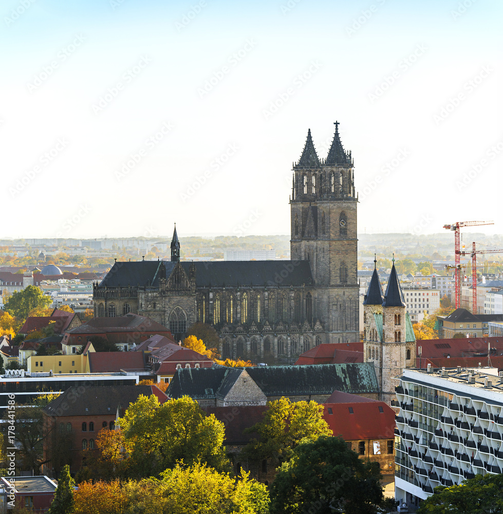 Naklejka premium Dom zu Magdeburg