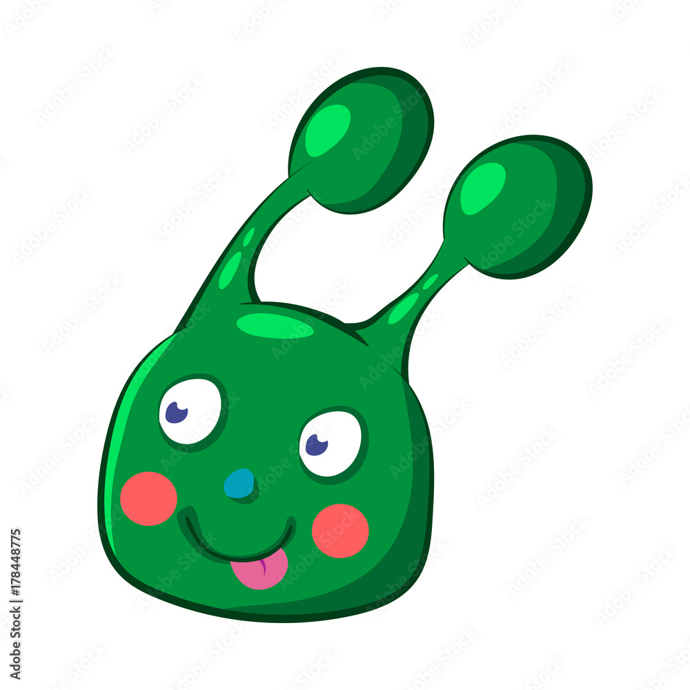 Fototapeta premium Monster cute, funny cartoon