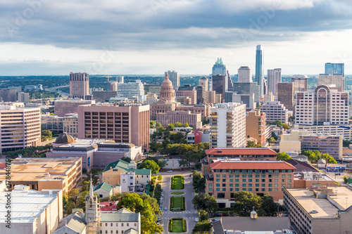 View of Austin Texas Downtown