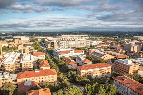 View of the Football Stadium, University of Texas