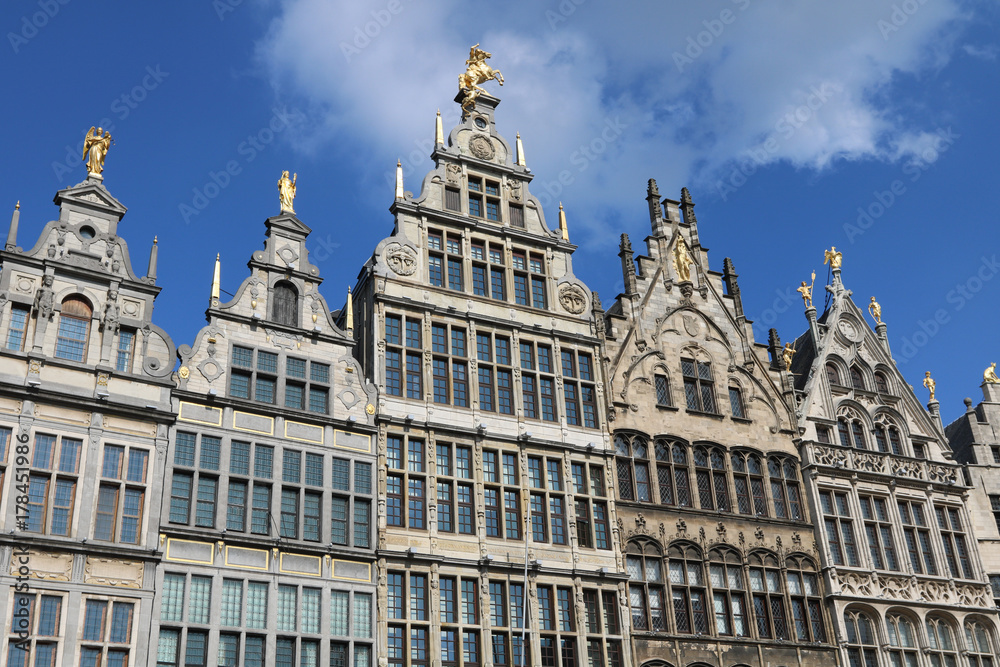 Antwerpen Belgien alte Häuser Architektur