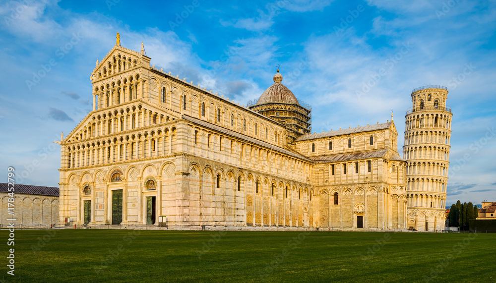 Cathedral and Leaning Tower of Pisa, Italy