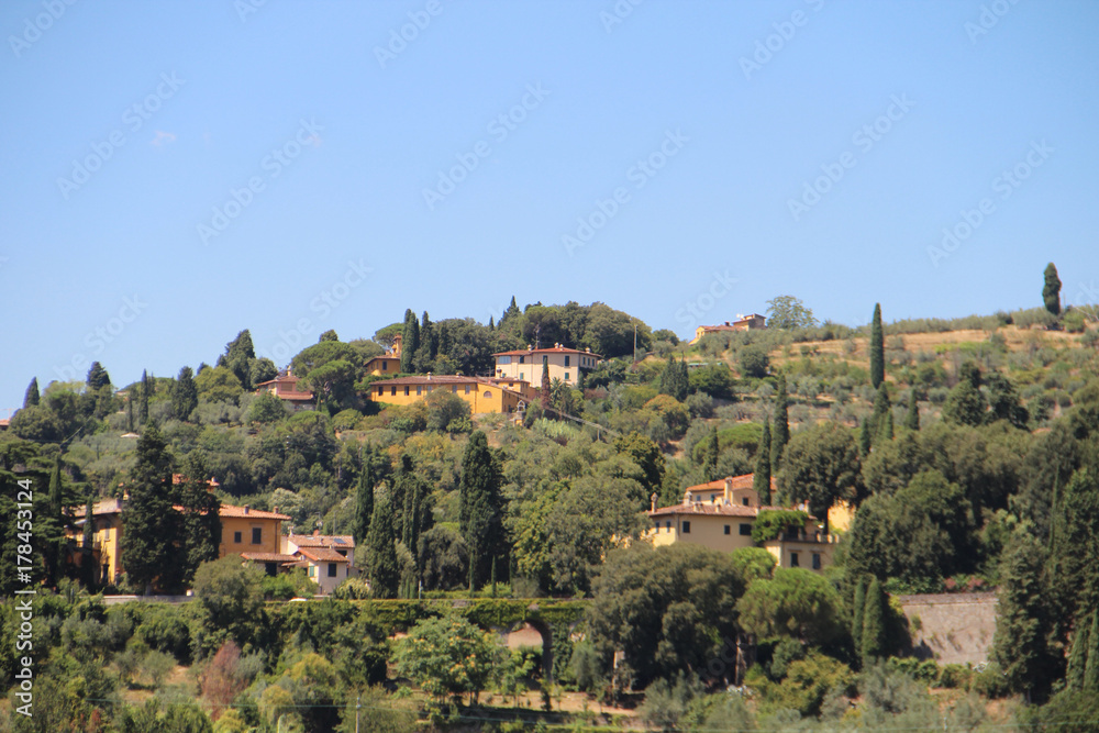View of Fiesole, Italy