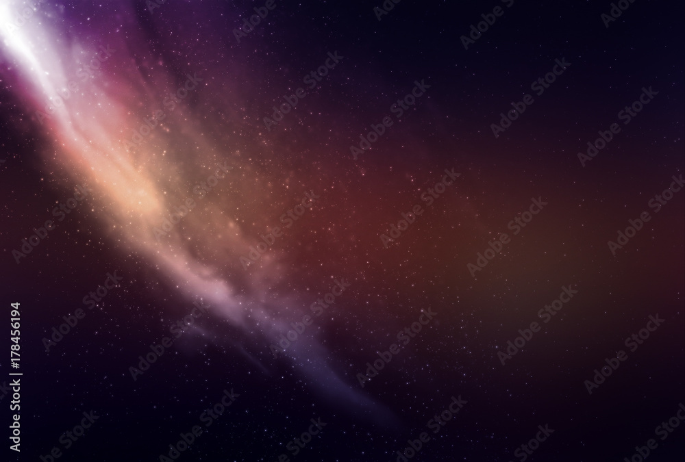 Beautiful Starry Sky Milky Way Background, Photo Overlay Effect Instant Download JPG